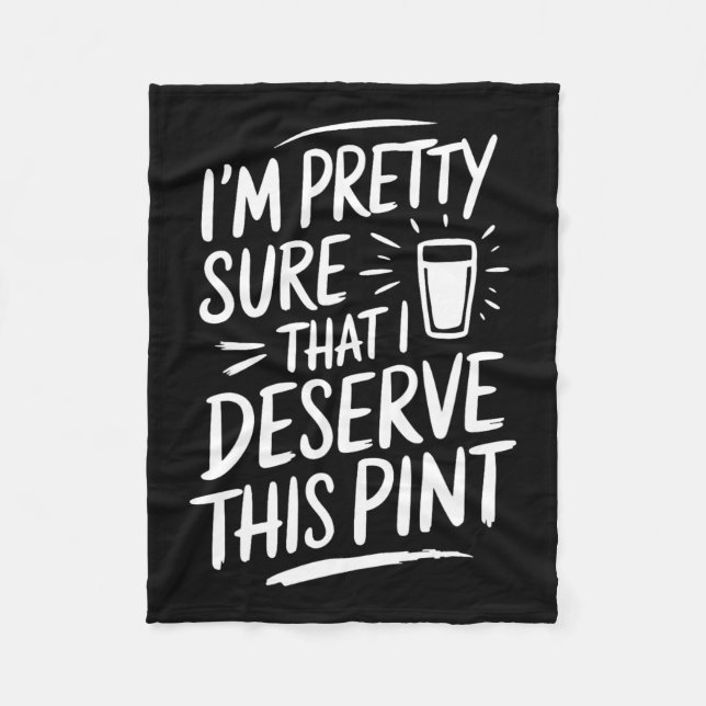 Manta Polar Día de los Patrocinadores Día del Orgullo Irlandés (Anverso)