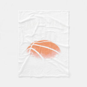 Manta Polar Día de partido de baloncesto vintage