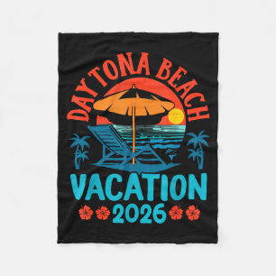 Manta Polar Día de playa en Daytona Florida 2026 Vacaciones fa