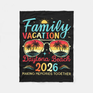 Manta Polar día de playa en familia en Daytona florida vacacio