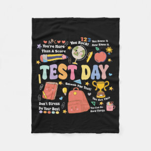 Manta Polar Día de prueba del profesor Testin motivacional del