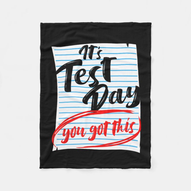 Manta Polar Día de prueba que obtuvo esta prueba docente (Anverso)