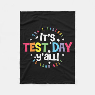 Manta Polar Día de prueba, todos no estresan, sólo hagan su me