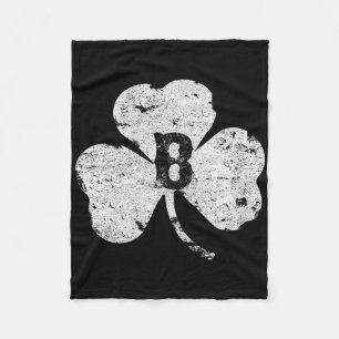 Manta Polar Día de San Patricio Camiseta Shamrock Irlandés Bos