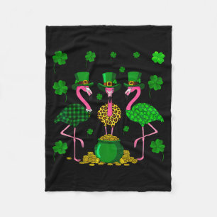 Manta Polar Día de San Patricio Flamenco Irlandés Irlanda Tréb