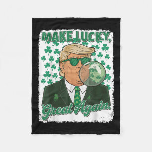 Manta Polar Día de San Patricio Trump Incendio Irlandés