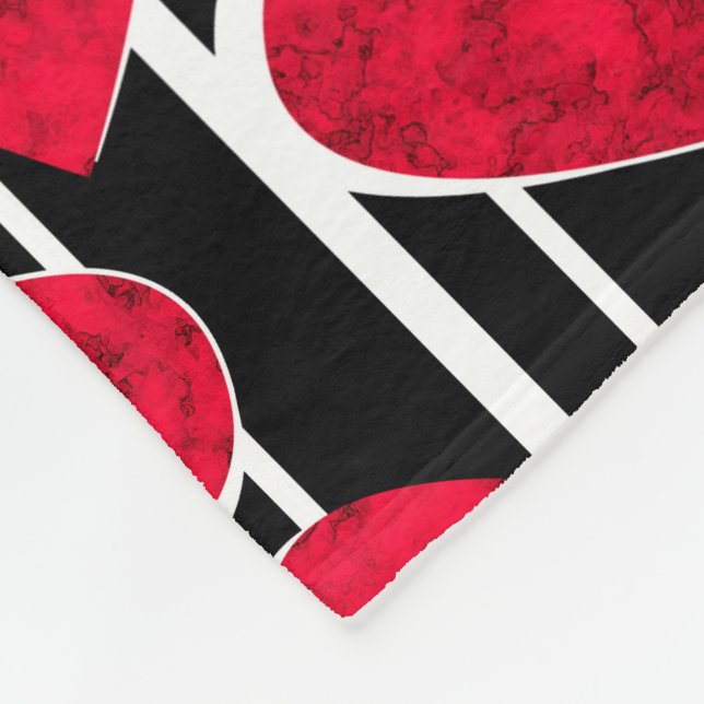 Manta Polar Día de San Valentín (Esquina)