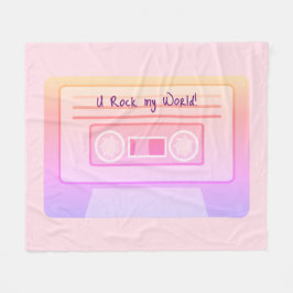 Manta Polar día de San Valentín rosa estético de vaporwave de