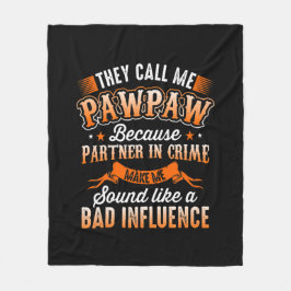 Manta Polar Día del padre | Mens Me Llaman Pawpaw