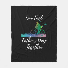 Manta Polar Día del padre | Nuestro primer Día de los Padres j