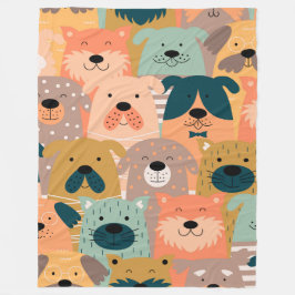Manta Polar Día del perro 60x80 Fleece Blanket