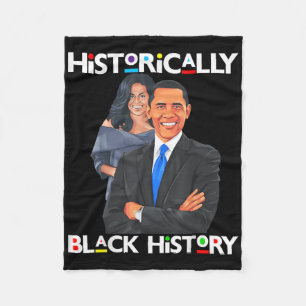Manta Polar Día del Presidente Obama históricamente mi histori