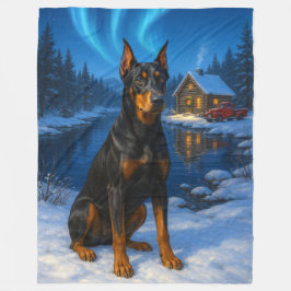 Manta Polar Día festivo del Pinscher Alemán