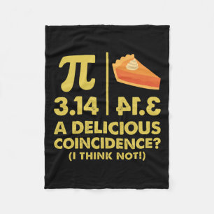 Manta Polar Día Pi 3.14 Una Deliciosa Coincidencia Creo Que No