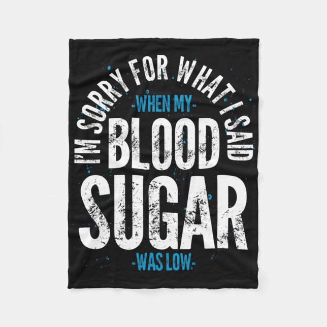 Manta Polar Diabetes Diabetes Diabetes Diabetes Awa (Anverso)