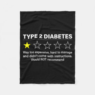 Manta Polar Diabetes Tipo 2 T2d Calificación de una estrella T