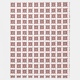 Manta Polar Diamante rosa