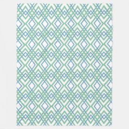 Manta Polar Diamantes Art Deco