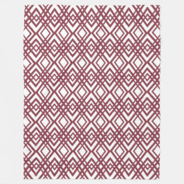 Manta Polar Diamantes Art Deco