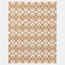 Manta Polar Diamantes Art Deco