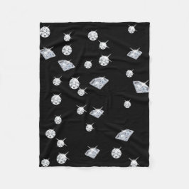 Manta Polar Diamantes espumosos