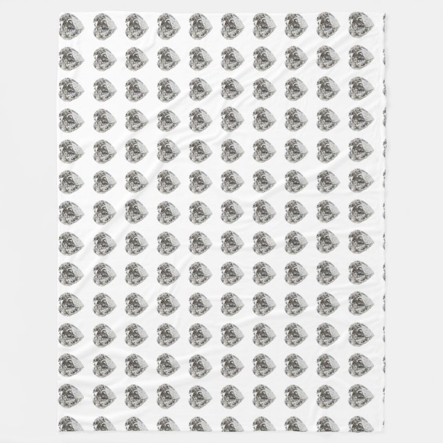 Manta Polar Diamond Heart (Anverso)