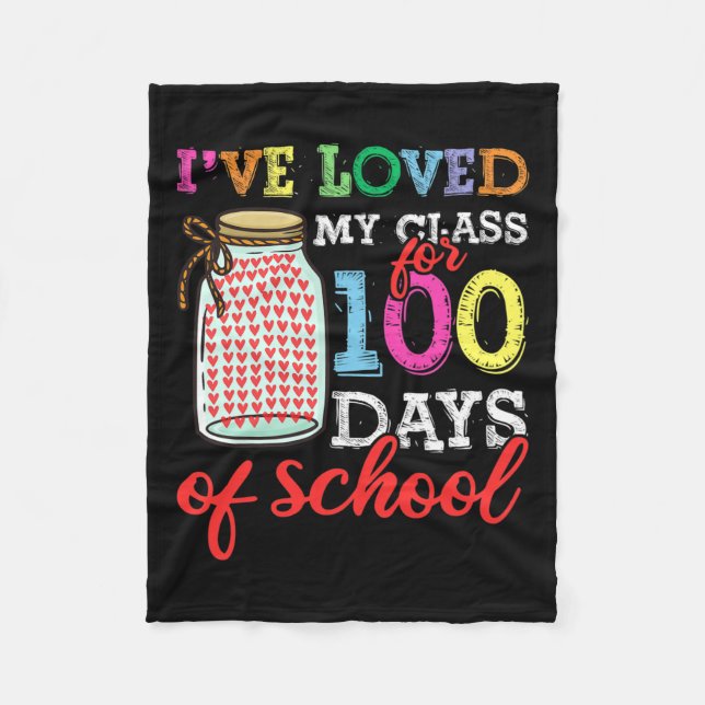 Manta Polar Días De Maestría Escolar (Anverso)