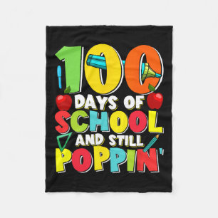 Manta Polar Días Y Aún Así Poppin Kids Costume 100º Día De Sc