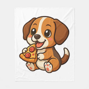 Manta Polar Dibujo animado de perro beagle lindo amantes de pi