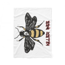Dibujo de abejas asesinas