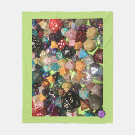 Manta Polar Dice Fleece Blanket