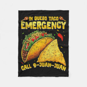 Manta Polar Dicho divertido meme cinco de mayo taco mexicano f