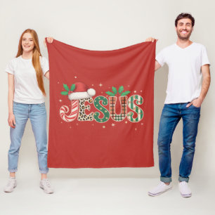 Manta Polar Dicho religioso cristiano Jesús Fe Biblia Verso