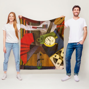 Manta Polar Diego Rivera El Reloj Despertador Surrealismo Arte