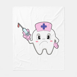 Manta Polar Dientes como enfermera con jeringas.PNG