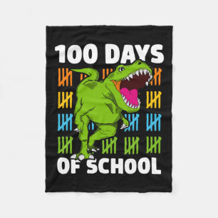 Manta Polar Dino 100 Días Dinosaurio T-r