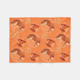 Manta Polar Dino Blanket