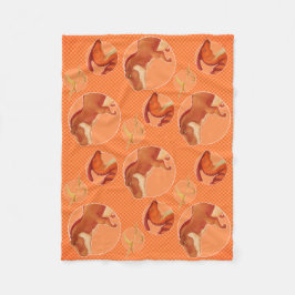 Manta Polar Dino Blanket