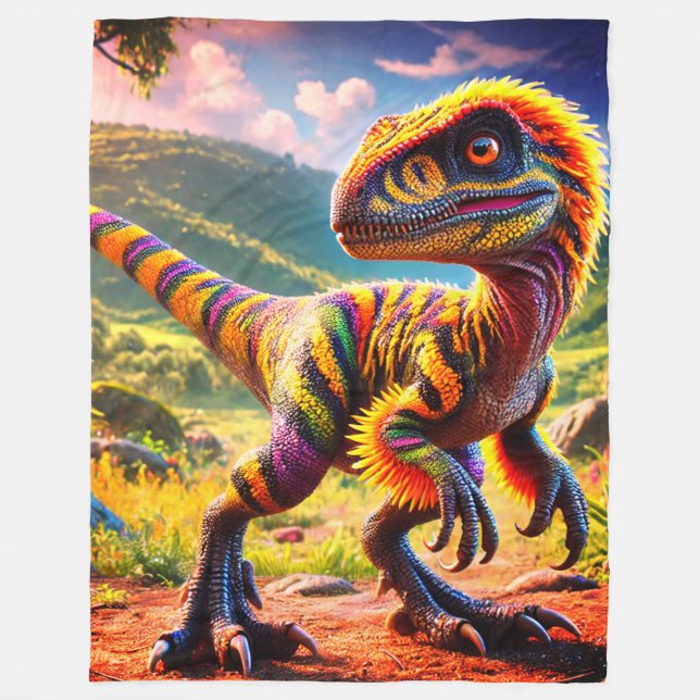 Manta Polar Dinosaurio (Anverso)