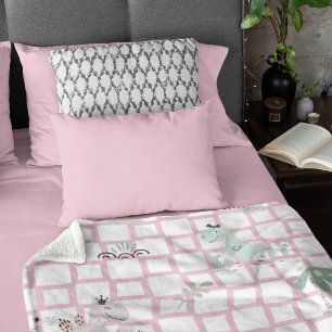 Manta Polar Dinosaurio Diseño Escandinavo Sencillo para Niños