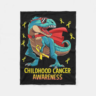 Manta Polar Dinosaurio Divertido T-rex Conciencia del Cáncer I