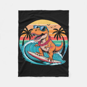 Manta Polar Dinosaurio Divertido Tabla de Surf Playa Verano Su