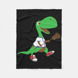 Manta Polar Dinosaurio jugando lacrosse Gif genial deporte de