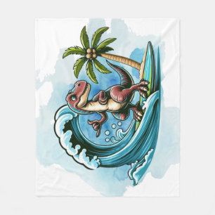 Manta Polar Dinosaurio tropical de surf