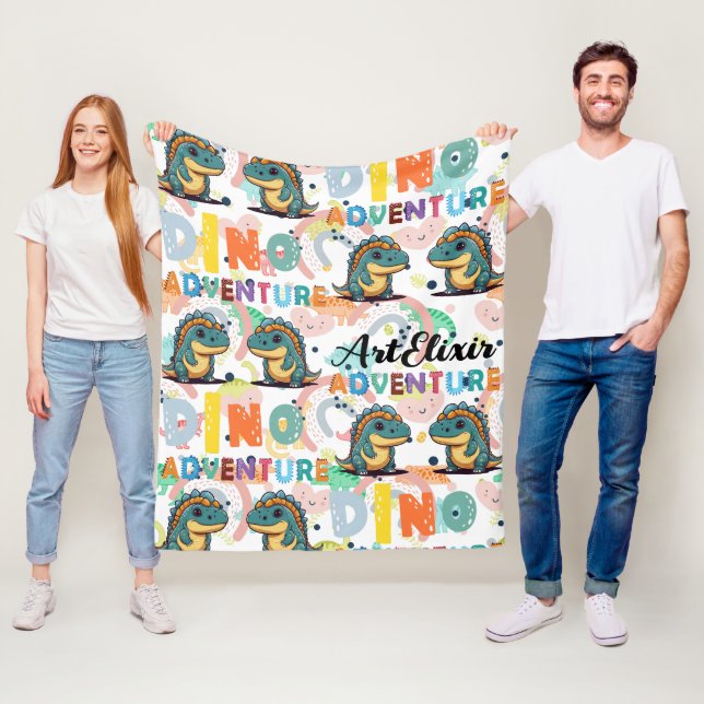 Manta Polar Dinosaurio Xenotarsosauro Aventura (In situ)