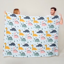 Manta Polar ¡Dinosaurios! Fleece Blanket