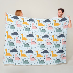 Manta Polar ¡Dinosaurios! Fleece Blanket