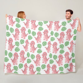 Manta Polar ¡Dinosaurios! Fleece Blanket