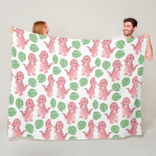 Manta Polar ¡Dinosaurios! Fleece Blanket