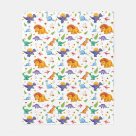 Manta Polar Dinosaurios Y Huevos Infantiles